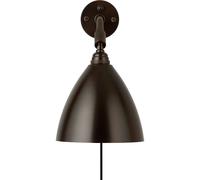 GUBI Bestlite BL7 wall light, black/brass