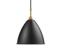 Bestlite BL 9 M pendant luminaire Black / Brass Gubi - 5710902041678