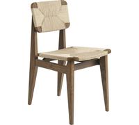 GUBI - C-Chair Chair, Paper Cord / Oiled Walnut - Walnut