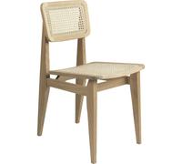 GUBI C-Chair chair Oiled oak, rattan