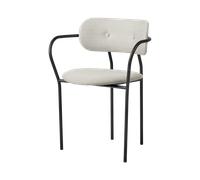 GUBI - Coco Dining Chair Upholstered With Armrest, Eero Special Fr 106 - Eero Special FR 106