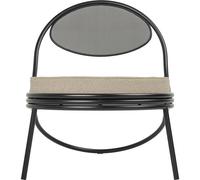 GUBI - Copacabana Lounge Chair, Black / Lorkey 41 - Black