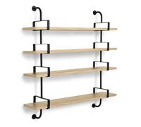 GUBI - Demon Shelf 4, 155cm, Oak - Black