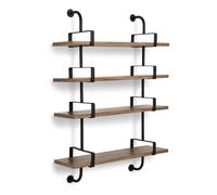 GUBI - Demon Shelf 4, 95cm, Walnut - Black