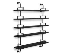 GUBI - Demon Shelf 5, 155cm, Black Stained Ash - Black