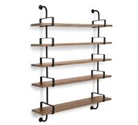 GUBI - Demon Shelf 5, 155cm, Walnut - Black