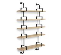 GUBI - Demon Shelf 5, 95cm, Oak - Black