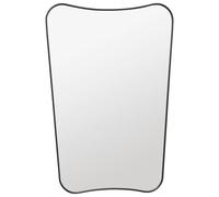 GUBI - F.A. 33 Wall Mirror Black Brass, 54x80 cm - Black