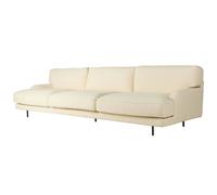 Gubi Flaneur 3-Seater Sofa Black/ Bouclé 001
