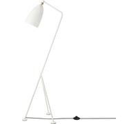 GUBI Gräshoppa floor lamp glossy Alabaster white
