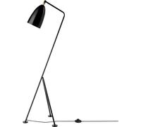 GUBI Grossman Collection Gräshoppa Floor Lamp Glossy Black