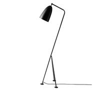 GUBI - Gräshoppa Floor Lamp, Jet Black - Jet Black