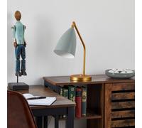 GUBI Gräshoppa table lamp, blue-grey