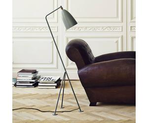 Gubi Gräshoppa three-legged floor lamp, grey