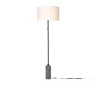 GUBI Gravity Floor Lamp Gray Black/ White