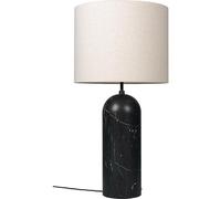 GUBI Gravity Low Floor Lamp XL Black/Canvas