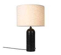 GUBI Gravity Table Lamp Large Black/Canvas