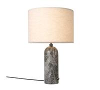 GUBI Gravity Table Lamp Large Gray Black/Canvas