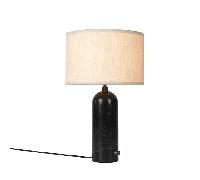 GUBI Gravity Table Lamp Small Black/Canvas