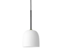 Gubi Howard hanging light Ø 16 cm gunmetal/white