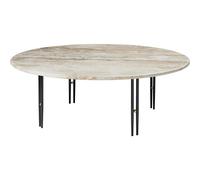 GUBI IOI Coffee Table Ø100 Black/ Beige