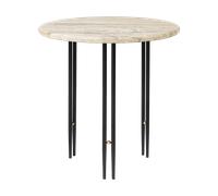 GUBI IOI Side Table Ø50 Black/ Beige