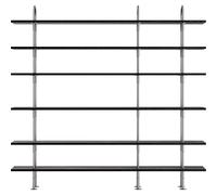 Gubi Keen 208 Shelving System 6 Shelves Stainless Steel/Ash Veneer
