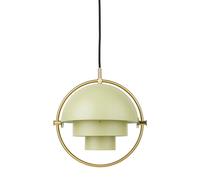 GUBI Multi-Lite ceiling lamp small Brass-desert sage