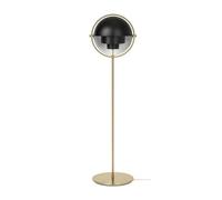 Multi-Lite Floor lamp Black / Brass Gubi - 5710902744036
