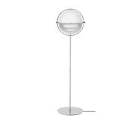 GUBI Multi-Lite Floor Lamp Chrome & White