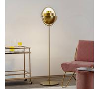 GUBI Multi-Lite floor lamp, height 148 cm, brass/brass