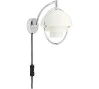 GUBI - Multi-Lite Wall Lamp, White Semi Matt / Chrome - Matte White