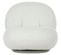 GUBI - Pacha Outdoor Lounge Chair, Dedar Libera 003, Moss Green Base - White