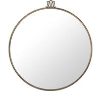GUBI Randaccio Wall Mirror Round Ø70 cm Antique Brass
