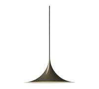 GUBI Semi lamp Ø 30 cm Dark cocoa glossy