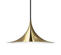 GUBI Semi lamp Ø 47 cm Polished brass