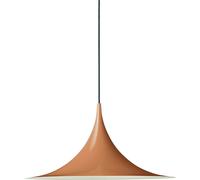 GUBI - Semi Pendant Ø 47 cm, Glossy Roasted Pumpkin - Roasted Pumpkin