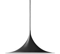 GUBI - Semi Pendant Ø 47 cm, Matt Black - Matte Black
