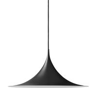 GUBI - Semi Pendant Ø60 cm, Matt Black - Matte Black