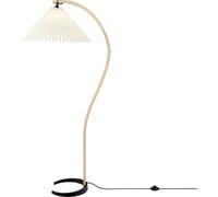 GUBI Timberline Floor Lamp Oak and Birch/ White