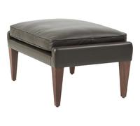 Gubi V11 Ottoman American Walnut/ Coffee Leather