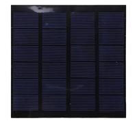 Gucagle 1.5W Solar Panel High Efficiency Polysilicon 6V USB Output DIY Solar Power Charger for Small Fan Motor LED Light Mobile Power Phone 110mm x 4.3in