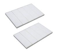 Gucagle 10 Pcs Fiber Strips Ribbon Strong Liquid Absorption Leather Edge Handling Tool for Daubing Dyes and Treatment Agents on Leather Surfaces