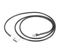 Gucagle 12pin 3.5mm AUX Input Cable Car Radio Adapter Durable Audio Auxiliary Wire for 307 308 407 408 508 3008 and C2 C3 C4 C5 with Compact Lightweight Design