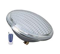 Gucagle 18W LED Swimming Pool Light RGB 12V IP68 Underwater Light Remote Control Color Changing Pond Lamp for Pools Fountains Gardens Landscape Lighting Glass Material 17.8x10.5cm