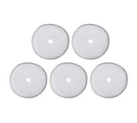 Gucagle 304 Stainless Steel Coffee Filter 5Pcs Set Premium 3D Interwoven 80 Mesh UltraFine Coffee Pot Mesh Filter Accessory for Home Barista Coffee Shops (Medium-800ml)