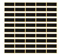 Gucagle 50PCS Fingerboard Grip Tapes Black Non Slip Strong Adhesive PU Foam Finger Skateboard Griptape Excellent Traction Easy Application for Fingerboard Enthusiasts Perfect for Tricks