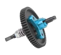 Gucagle 54T Spur Gear Complete Slipper Clutch Aluminum Steel Differential Slipper Clutch Assembly for Traxxas Slash 1/10 RC Cars (Blue)