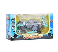 Gucagle Alloy Car Model Toy 1:32 Scale High Simulation Pull Back Racing Go Kart Durable Safe For Kids Children Boys Girls Red Blue Silver Light Green 6.7x13x4cm (Light Green)