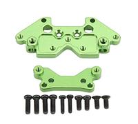 Gucagle Aluminium Alloy Front Rear Shock Tower Set High Performance Durable Upgrade Part for HBX 18859E 18858E 18857E 1/18 RC Car Green 14g 33mm 52mm